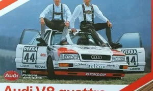 Audi V8 - auto z let, kdy firemní slogan dával smysl