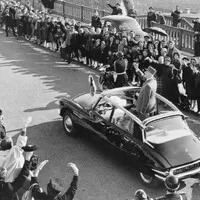 Charles de Gaulle a jeho Citroën DS, zdroj: Daily Record