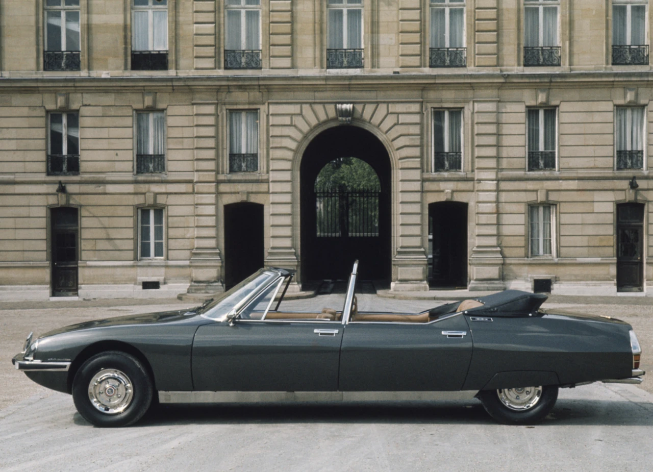 Georges Pompidou a jeho Citroën SM Présidentielle, zdroj: Citroen Vie