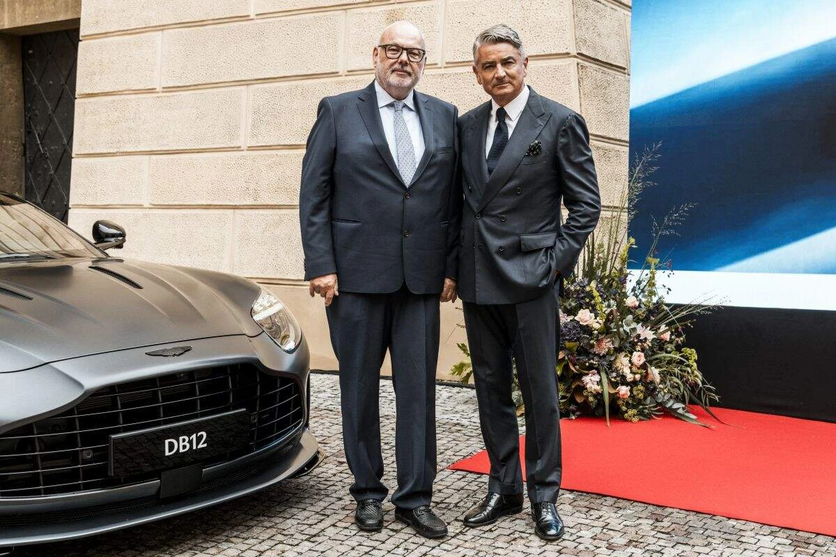 Karel Kadlec a Marco Mattiacci, Foto: Aston Martin