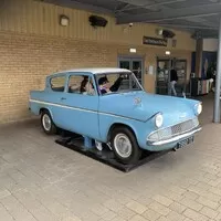 Ford Anglia v londýnském filmovém studiu, Foto: Jaromír Soukup, Autíčkář.cz