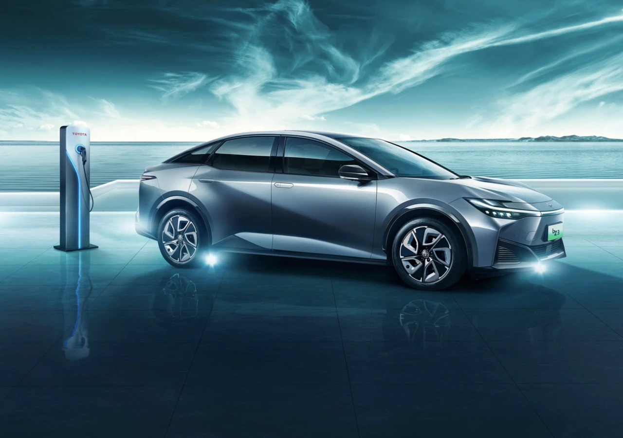 Toyota bz3, Foto: Toyota, tisková fotografie