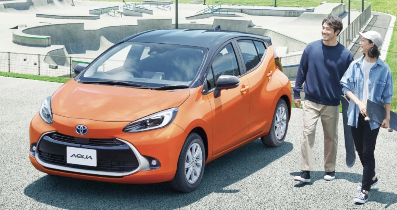 Toyota Aqua, Foto: Toyota, tisková fotografie