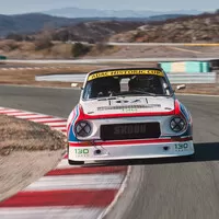 Škoda 130 RS při oslavách 130 let od založení Škody Auto, Foto: Škoda Storyboard - tisková fotografie