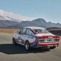 Škoda 130 RS při oslavách 130 let od založení Škody Auto, Foto: Škoda Storyboard - tisková fotografie
