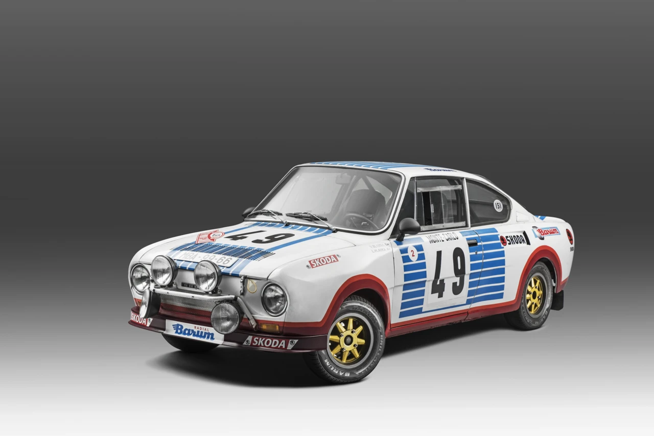 Škoda 130 RS Rallye Monte Carlo, Foto: Škoda Storyboard - tisková fotografie