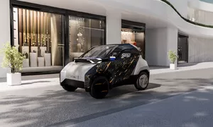 Toyota FT-Me: I Toyota chce nyní řešit evropskou mikromobilitu, vozítkem s designem helmy pilota stíhačky a volantem vhodným i pro vozíčkáře