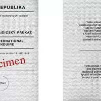 vzor mezinárodního řidičského průkazu (zdroj cebia.cz)