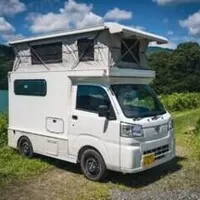 Vyhlížený kei car kemper (samuraicampers.com)