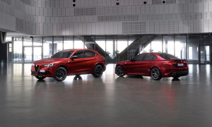 Novinky: Alfa Romeo Giulia a Stelvio v limitované edici Quadrifoglio Collezione: Ikonické prvky značky v ještě atraktivnějším provedení