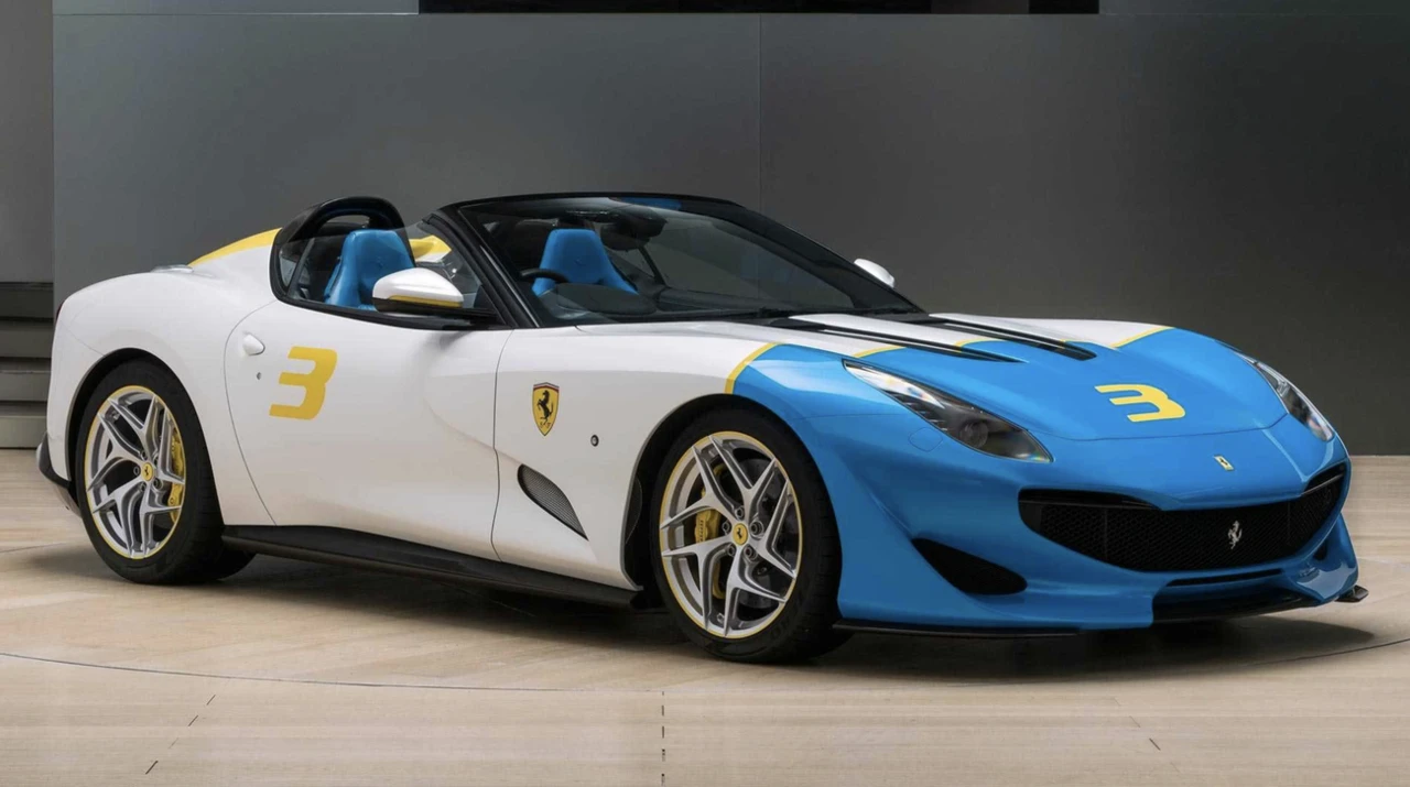 Ferrari SP3JC, Foto: Ferrari - tisková fotografie