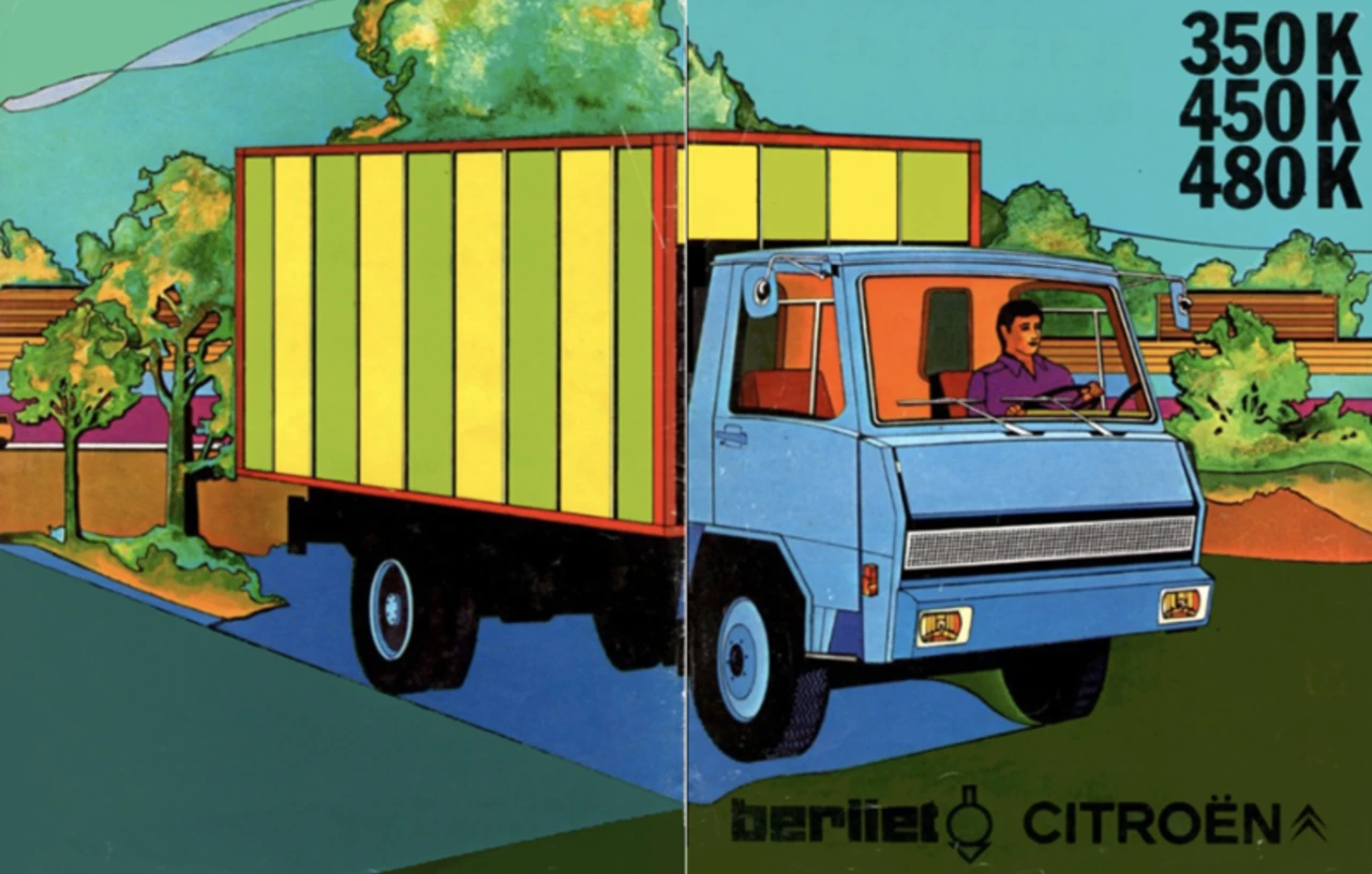 Citroën - oficiální dobová tisková kresba určená k publikaci
