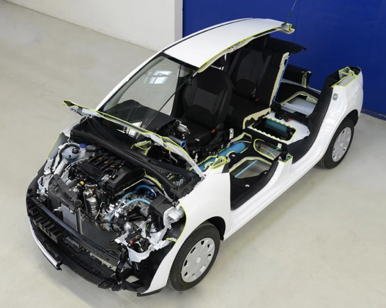 Citroën Hybrid Air, Foto: Citroën - oficiální tisková fotografie určená k publikaci