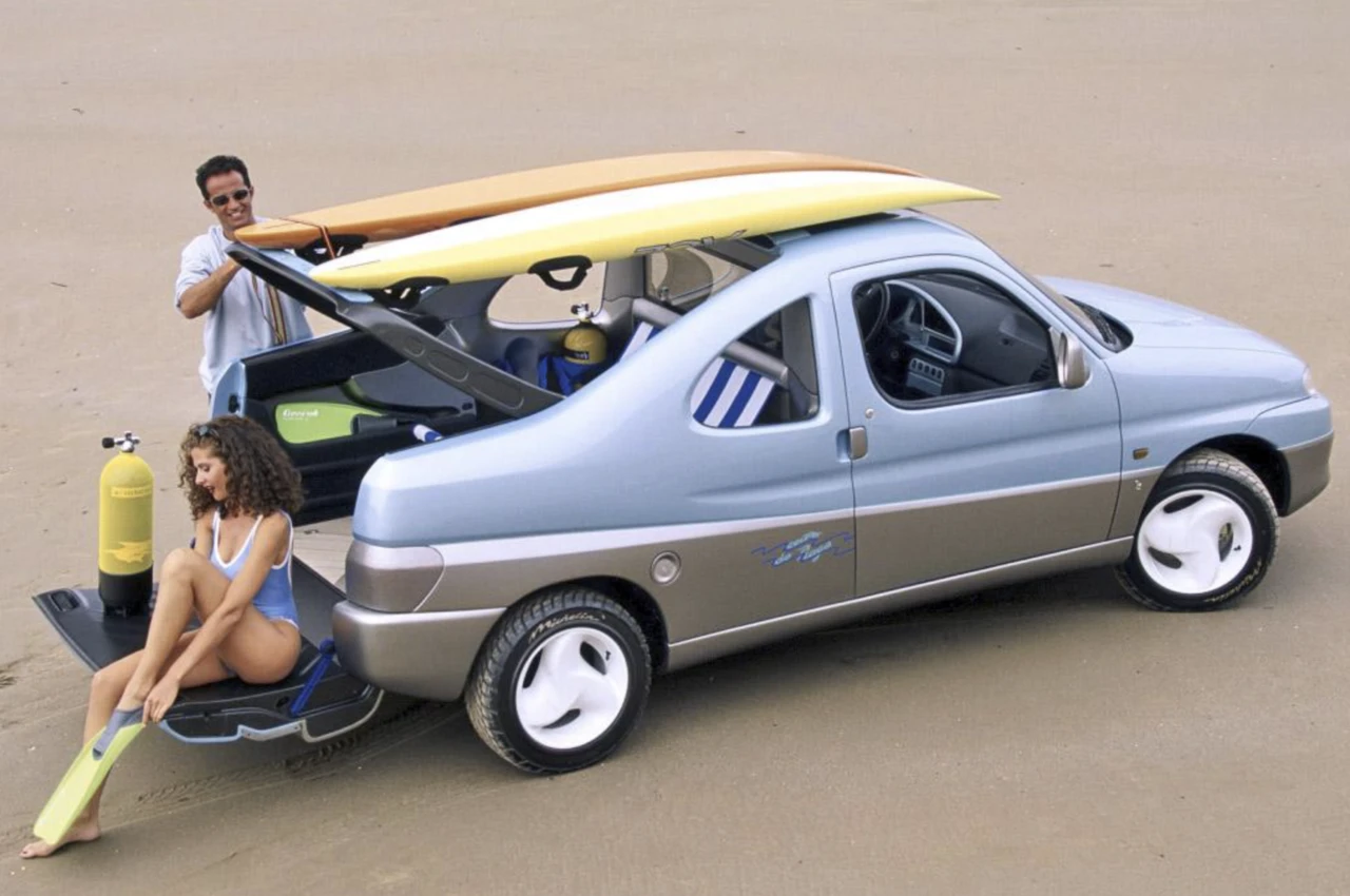 Citroën Berlingo Coupé de Plage, Foto: Citroën - oficiální tisková fotografie určená k publikaci