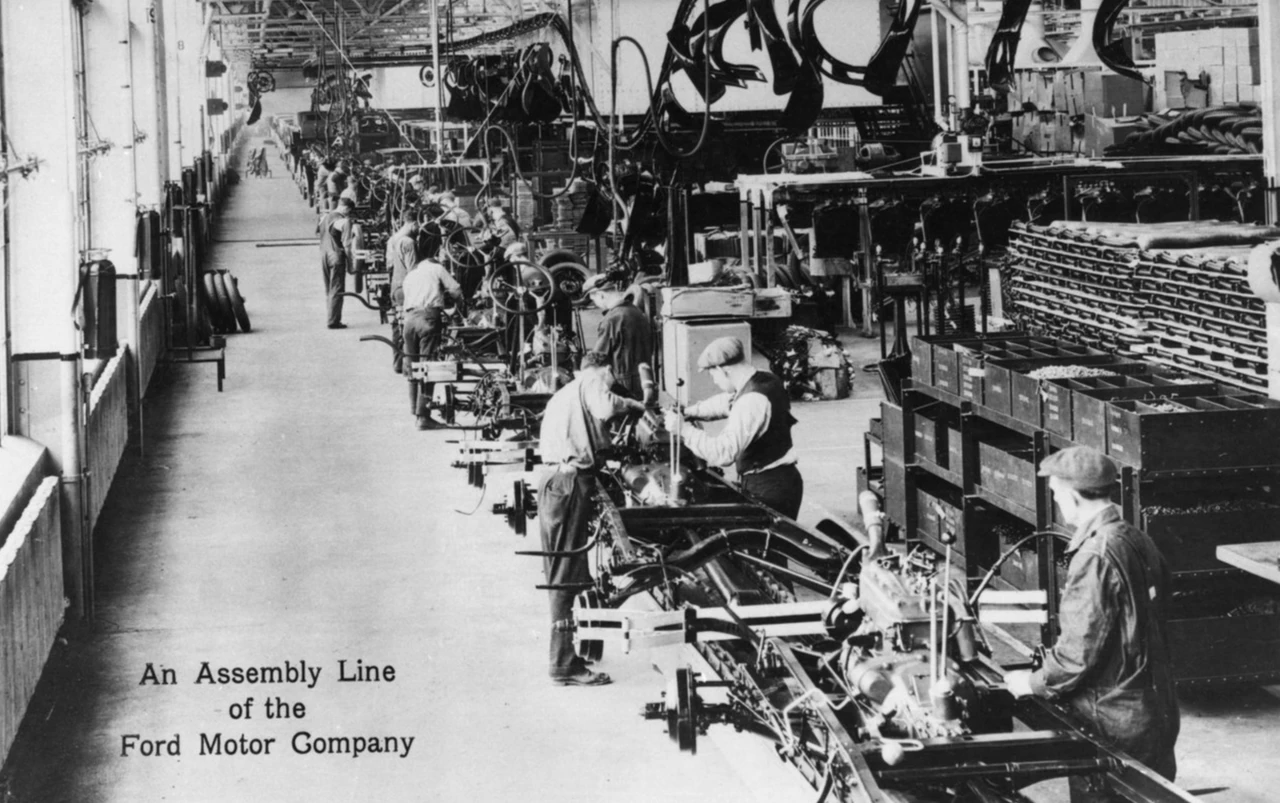 Foto: Ford Motor Company - oficiální historická fotografie určená k publikaci