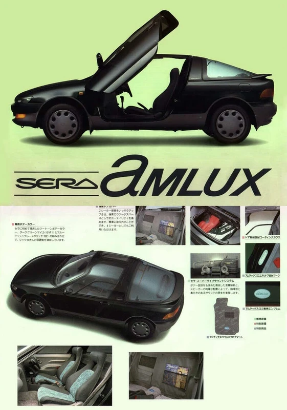 Toyota Sera Amlux | Zdroj: https://clearblue3.sakura.ne.jp/sera/