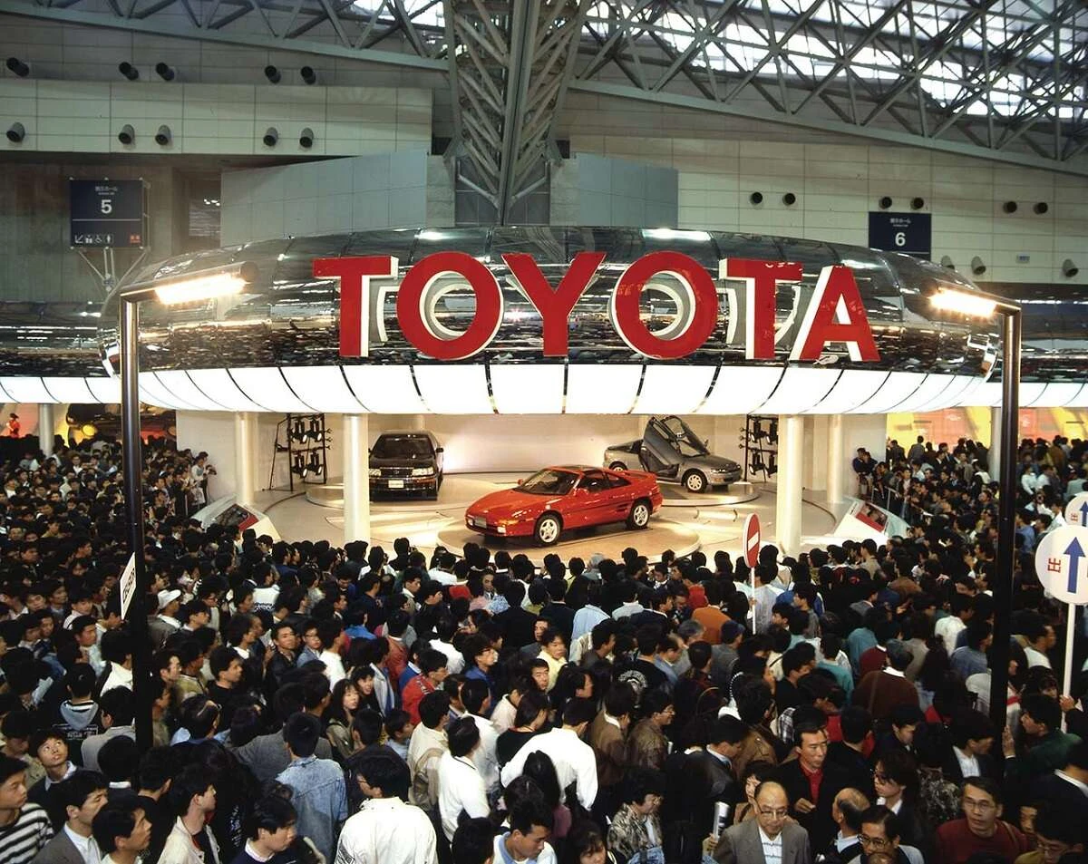 28. tokijský autosalon – Tokyo Motor Show 1989 - Lexus LS400, Toyota MR2, Toyota Sera | Zdroj: https://www.webcartop.jp/2022/11/998466/2/