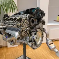 Ilustrační V8 Mercedes, foto motoru Octavie k dispozici nemám. Foto: OMV - tiskové fotografie, určené k publikaci