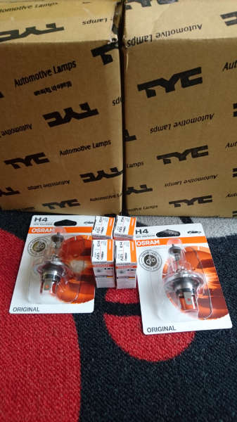 Nové blinkry a žárovky