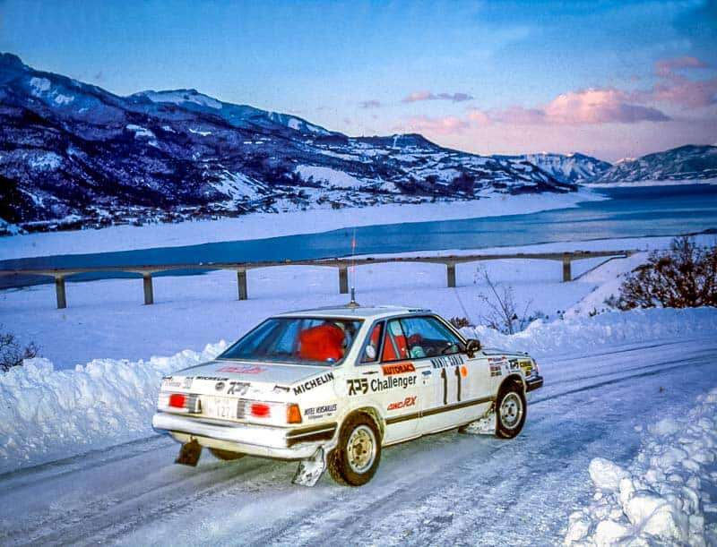 Keňan Shekhar Mehta v netypickom prostredí -Rally Monte Carlo 1984
