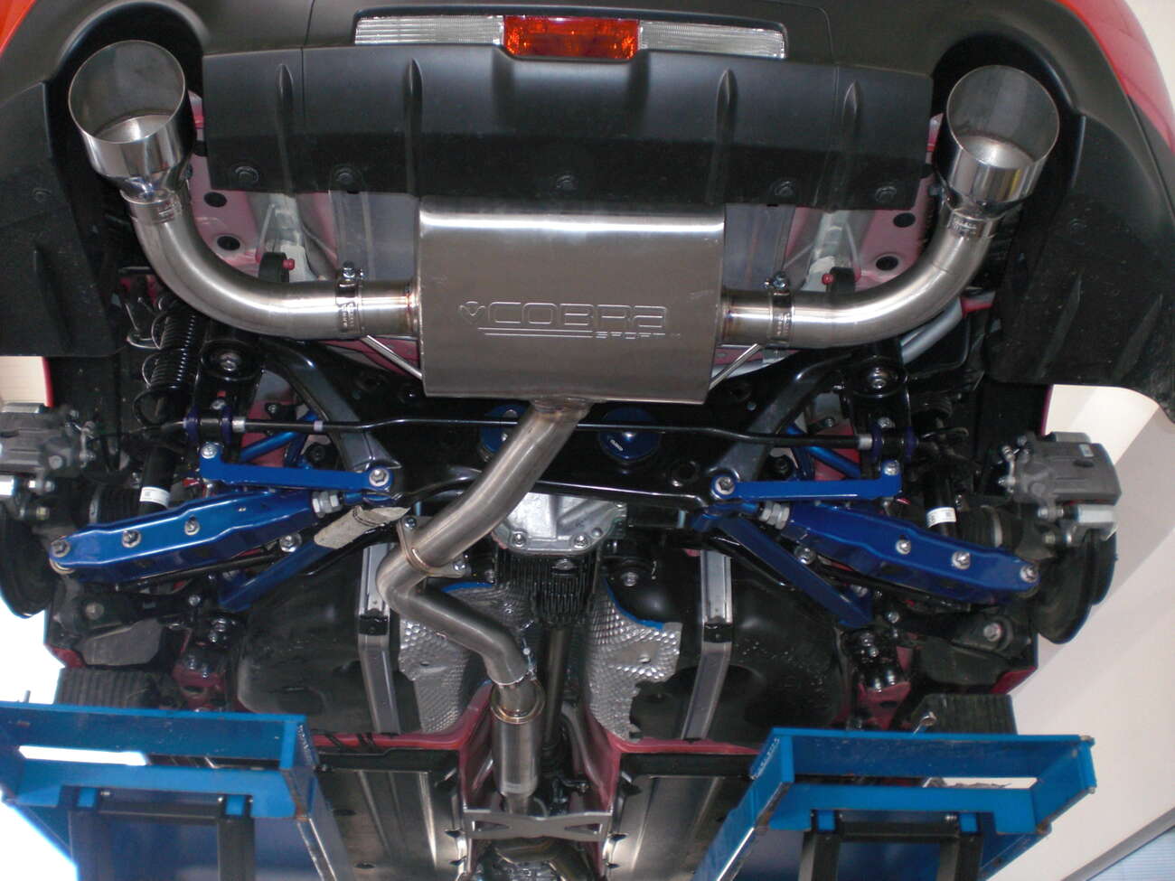 zadná náprava - celkový pohľad