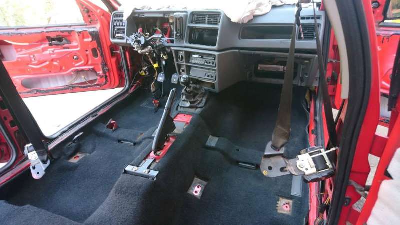 Vypulírovaný koberec