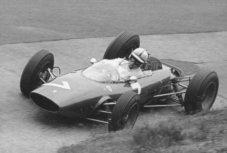 Ferrari 156 – vůz se kterým si Surtees dojel pro první vítězství v GP – Nürburgring 1963