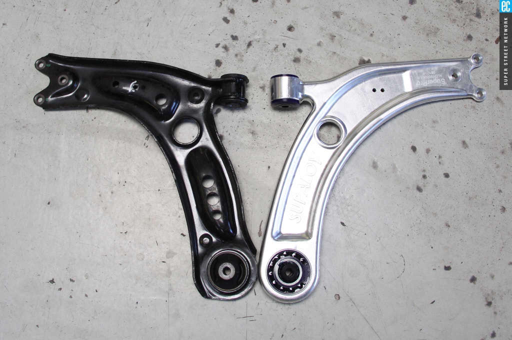 Porovnanie originálneho a hliníkového ramena