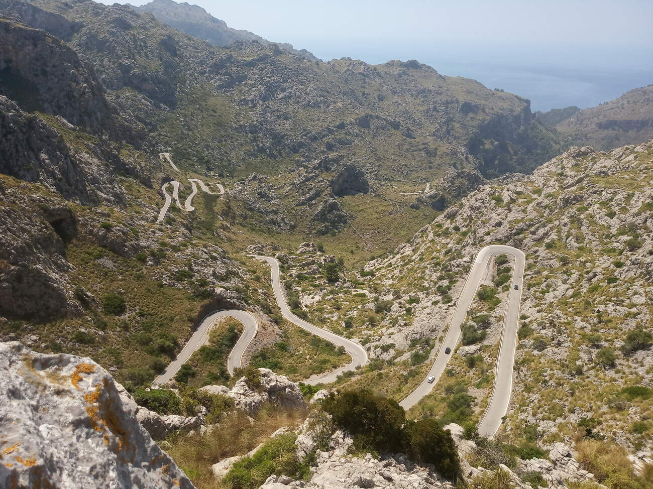 silnice k Sa Calobra