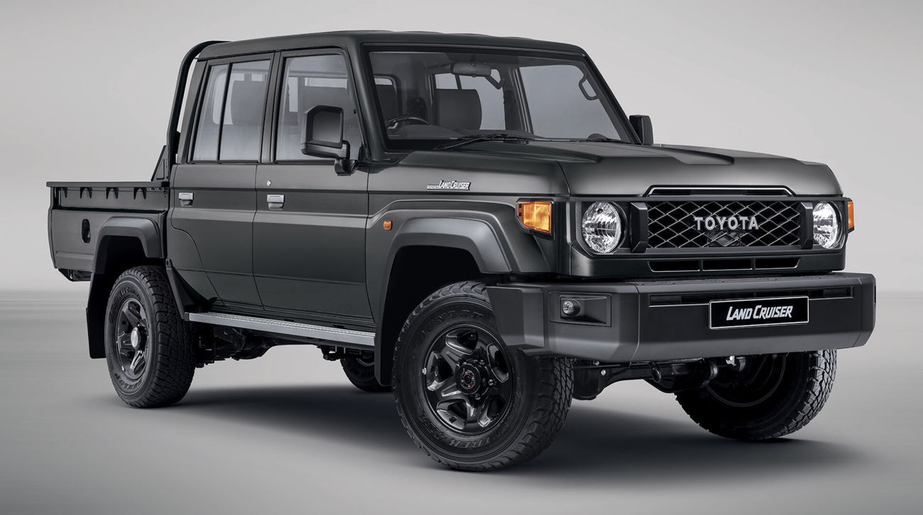 Toyota Land Cruiser 79, Foto: Toyota, tisková fotografie