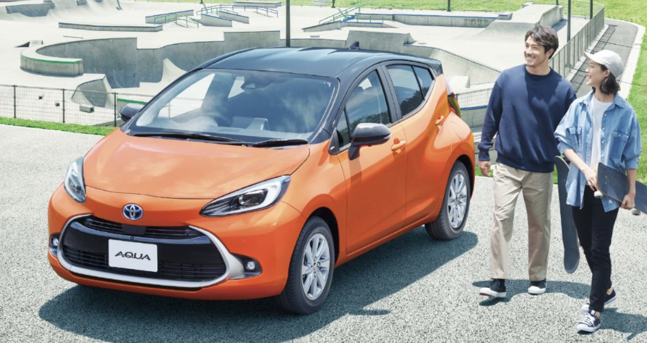 Toyota Aqua, Foto: Toyota, tisková fotografie