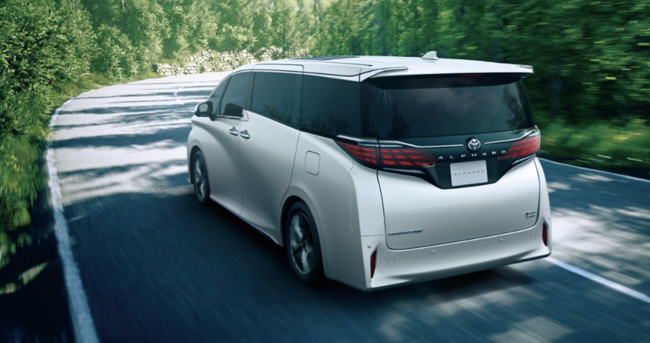 Toyota Alphard, Foto: Toyota, tisková fotografie
