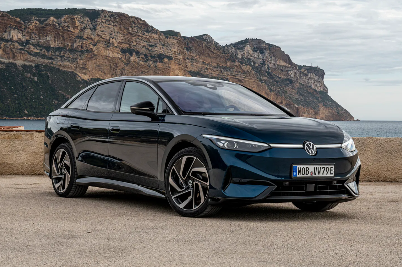 Podporovaný Volkswagen ID.7, Foto: Volkswagen, tisková fotografie