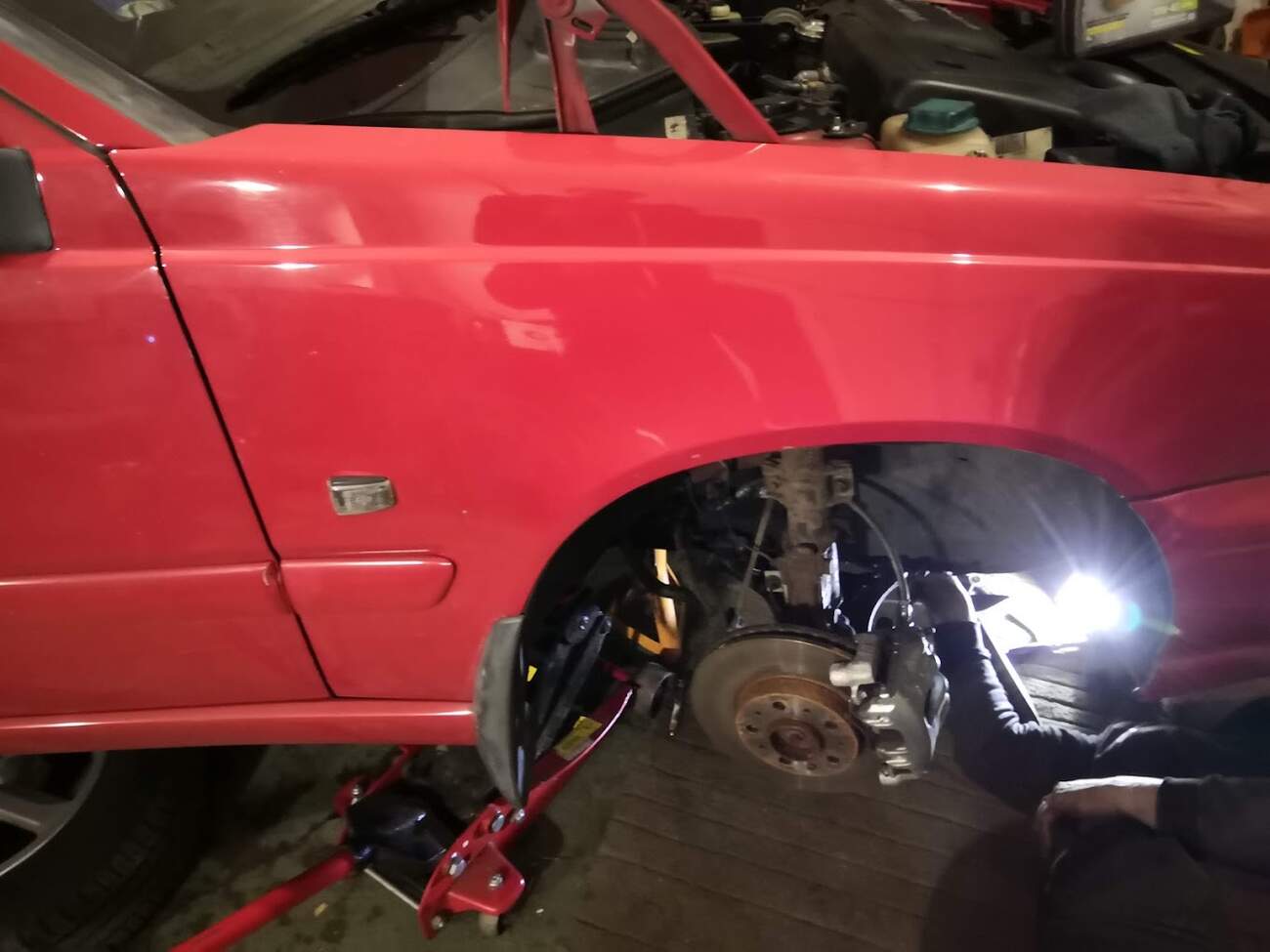 Oprava Volva V70. Ilustrační foto. Autor: Jakub Pospíšil