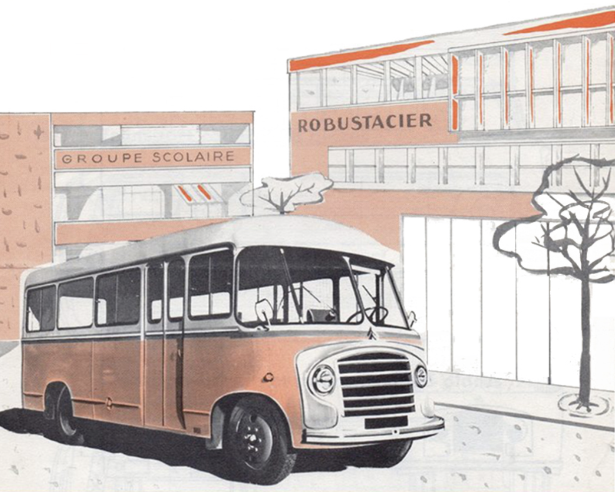 Foto: Citroën - oficiální dobová tisková kresba určená k publikaci 