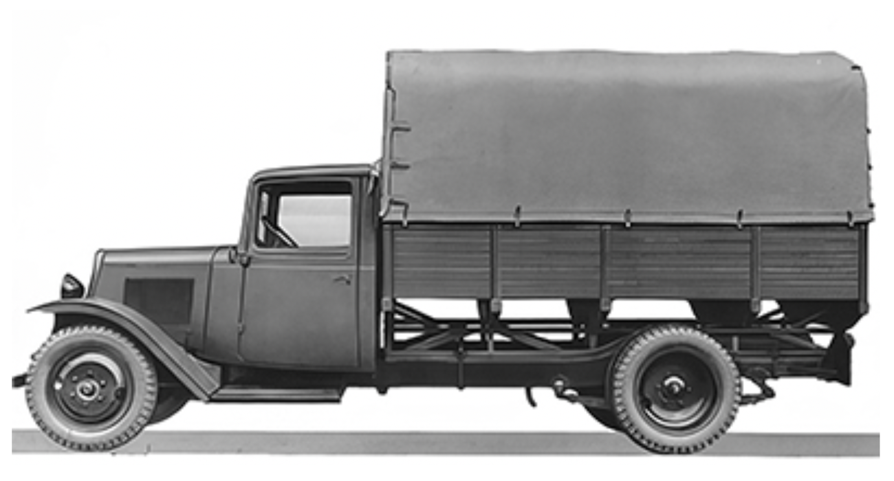 Foto: Citroën - oficiální dobová tisková kresba určená k publikaci 