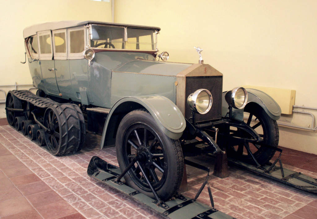 Leninův Rolls-Royce s podvozkem typu Kegresse