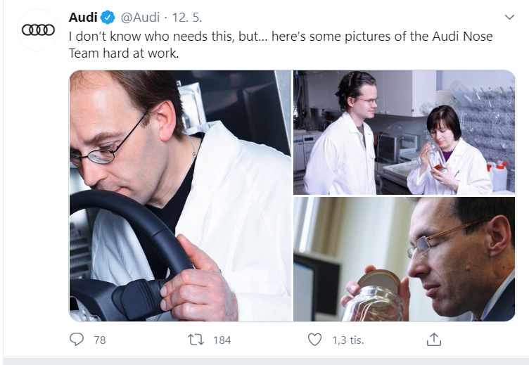 Foto: Twitterový účet Audi