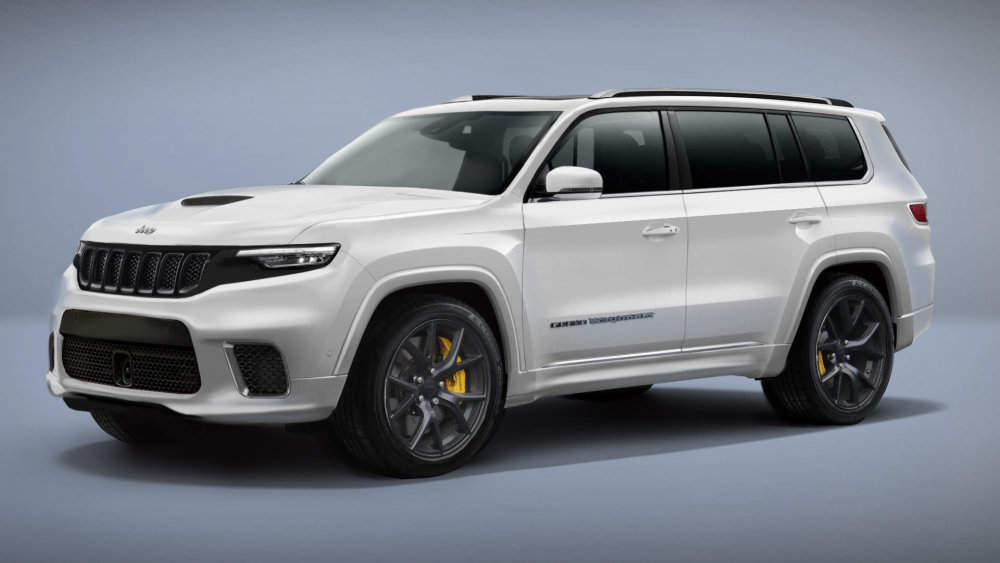 Odhadovaná podoba nového Grand Wagoneeru. Foto: archiv