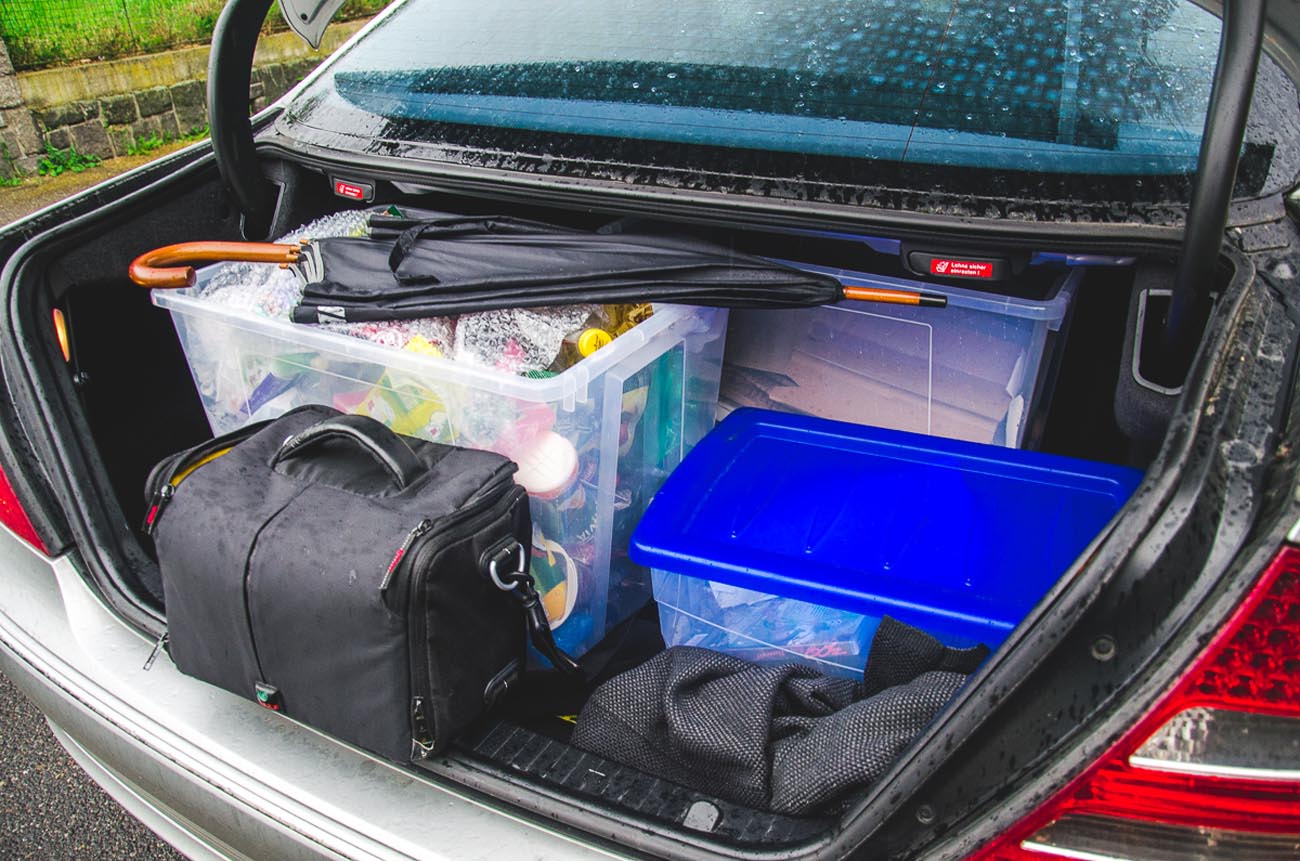 Mercedes E-class W211 320CDI 2003 trunk